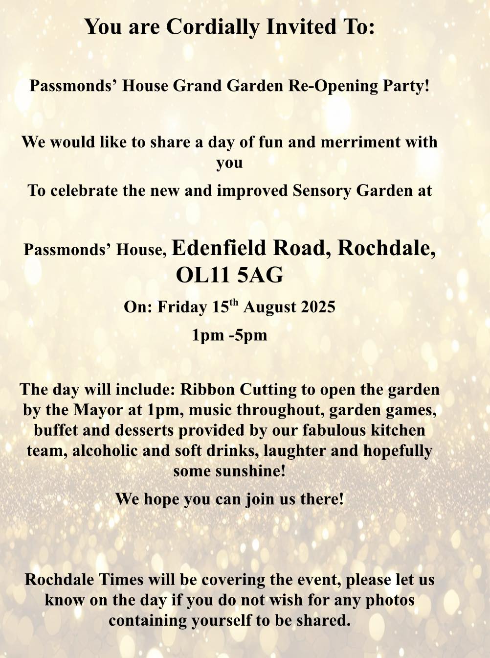 Grand Reopening Invite